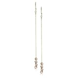 Vanessa Mooney Copper Nugget Slider Earrings