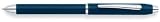Cross Tech 3 Satin Blue Multi Functional Pen - AT0090-2