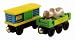 THOMAS THE TANK TRAIN WOODEN ENGINE - ZOO CAR