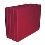 Hide a Mat Foam Tri Fold Foldable Multifunctional Queen Size Burgundy Exercise/Sleeping Mat Hide-a-Mat Foam Tri-Fold Foldable Multifunctional Queen Size Burgundy Exercise/Sleeping Mat