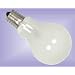 Satco S4167 130-Volt 60-Watt A15 Intermediate Base Light Bulb, Frosted