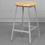 POLLARD Heavy-Duty Industrial Stools - Olive green