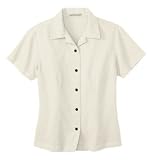 COMING SOON Port Authority - Ladies Short Sleeve Bamboo Camp Shirt. L537