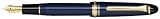 Sailor 1911 Standard Blue GT 14K Gold Medium Point Fountain Pen - 11-1201-440