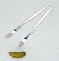 S/S PICKLE FORKS, SET OF 2 -BXD
