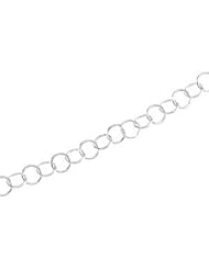 CleverEves 14K Yellow Ring Chain 18 Inch
