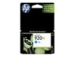 INK, HP 920XL CYAN OFFICEJET CART.