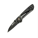 Columbia River Knife and Tool's 5590K H.U.G Razor Edge Knife and Money Clip, Black