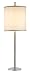 Adesso Jumbo Floor Lamp, Steel