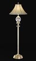 Waterford Lismore Floor Lamp - 60.25" - Versailles brass finish