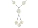 SS 10-13MM CULTURED FW COIN PEARL NECKLACE