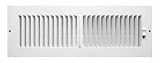 GREYSTONE HOME PRODUCTS LLC ABSWWH2144 WALL CEILING REGISTER 2-WAY 14 x 4