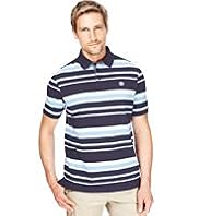 Blue Harbour Pure Cotton Varied Striped Polo Shirt