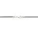 Sterling Silver 1.8mm Fine Black Leather Cord Necklace