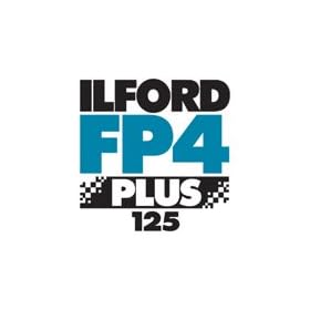 Ilford FP4 Plus Fine Grain Medium Speed Black and White Film, ISO 125, 35mm, 36 Exposures, TriPack 2+1 Free