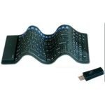 NANOPOINT - KEYSONIC WIRELESS RUBBER KEYBOARD DUST WATERPROOF