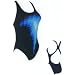 Zoggs Avalon Flyback Swimsuit / Swimming Costume (Size: 38) (Colour: Blue )