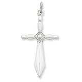 Sterling Silver Sword Cross Pendant