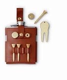 Golf Travel Flask Gift Set
