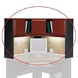 Bush Industries Advantage Corner Hutch 36x47 Apple/slate Ea - Model 117183