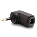 Cables To Go Velocity  Right Angle Adapter - Toslink to Mini Plug  (40017)