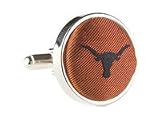 Texas Cufflinks - University of Texas Orange Cufflinks with Longhorn Logo