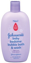 Johnson's Baby Bedtime Bubble Bath and Wash - 15 oz.