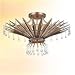 Troy 1332 St. Barts Flush Mount Silver