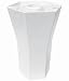 BRELLA VASE - 10 inch Set - Opaque - Cottage White - Patio Umbrella Vase - 12 Pack