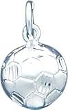 Sterling Silver Diamond-Cut Soccer Ball Charm