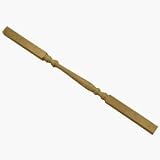 BW Creative Wood HE5090036W Hemlock Colonial Spindle