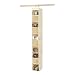 10-Pair Canvas Hanging Shoe Organizer