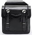 Motorcycle Leather Saddlebags with Braids SD4041