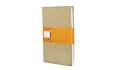 Moleskine, Set de 3 cahiers lignés, 13 x 21 cm, Beige