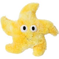Great China CoSea Creatures Yellow Starfish Dog Chew Toy