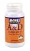 vitamin d - Vitamins A & D 10000/400 250 SGELS - NOW FOODS