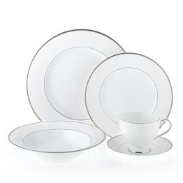 Mikasa Cameo Platinum 60 Piece Dinnerware Set