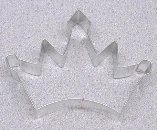 PRINCESS CROWN Cookie Cutter 5 inch Metal