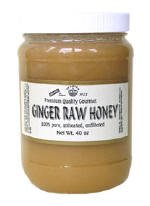 RAW HONEY ENRICHED WITH GINGER 40-OZ