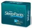 Curity SleepPants Youth Pull-On Diapers Size Medium Pk/17
