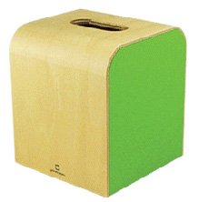 COLOR MINI ティッシュケース【YK08-103】/ライトグリーン