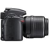 Nikon D5000 12.3MP DX Digital SLR Camera with 18-55mm f/3.5-5.6G VR and 55-200mm f/4-5.6G VR Lenses and 2.7 inch Vari-angle LCD