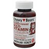 American Health Chewy Bears Multiple With Calc 60 tab ( Five Pack)