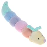 8" Tinkle Crinkle Baby Caterpillar Rattle Toy- Pastel