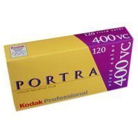 Kodak PROFESSIONAL PORTRA 400VC - Color print film - 120 (6 cm) - ISO 400 - 5 rolls