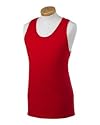 FOL-Tank Top 100% Cotton~Red~Adult-2X!!