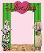 I Love Lucy Magnetic Frame Hawaiin Vacation