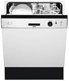 60cm 5 Programme 12 Place Setting Semi Integrated Dishwasher**Will Require Own Furniture Door** (ZDI6053)  from Zanussi
