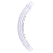 14 Gauge Clear 3/8" Curved BIOPLAST Flexible Replacement Barbell