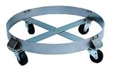 Industrial Grade 6FVH7 Drum Dolly, 55Gal, Stainless Steel